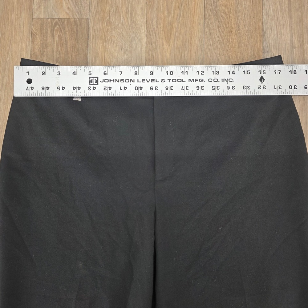 LAUREN‎ Ralph Lauren Womens Black Flat Front Dress Pants Size 10 - Picture 5 of 9